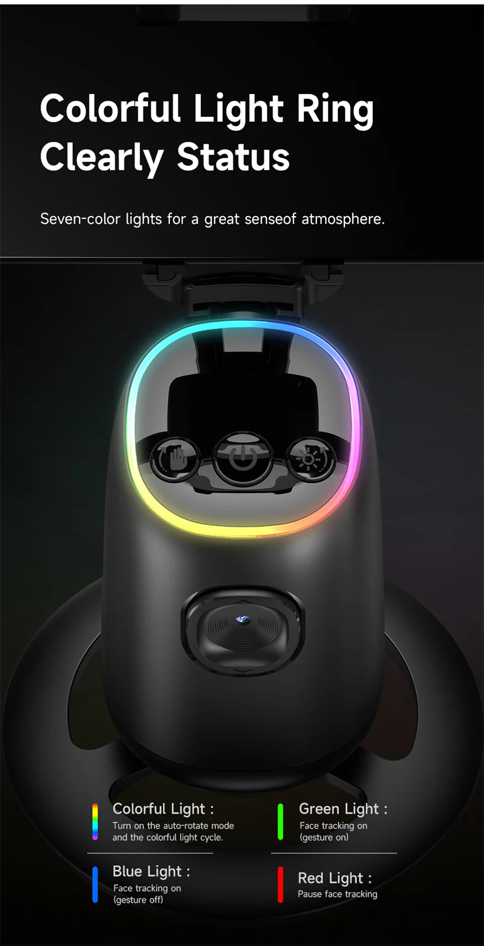 LivePro Gimbal™ – 360° Face Tracking Smartphone Stabilizer