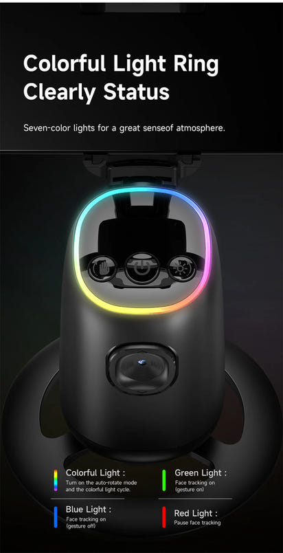 LivePro Gimbal™ – 360° Face Tracking Smartphone Stabilizer